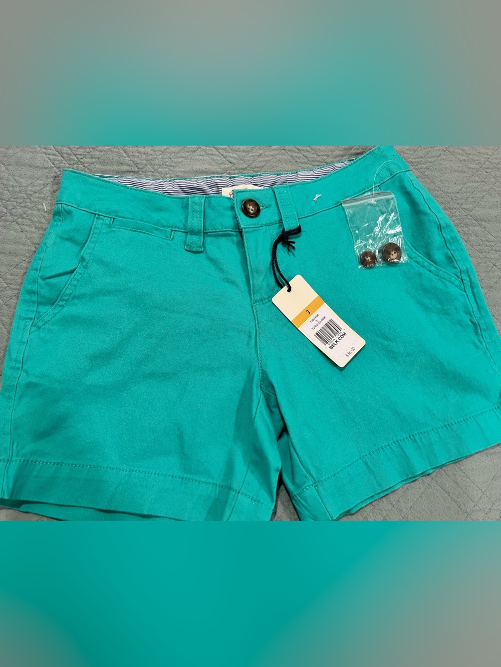 Red Camel Turquoise Women's Shorts